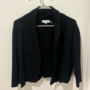 Black Calvin Klein cardigan